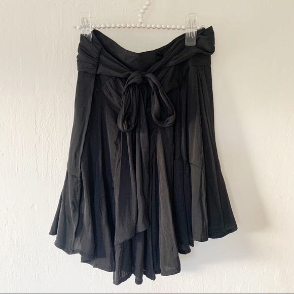 Free People Dresses & Skirts - Free People Wrap Ruffle Hem Mini Skirt